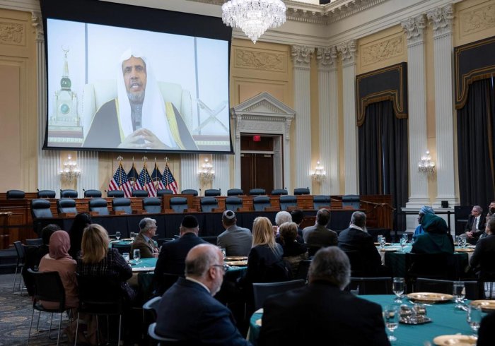 رابطة العالم الإسلامي تجمع ممثلي الأديان وصانعي السياسات في حفل إفطار رمضان الأول من نوعه بالكونغرس الأمريكي