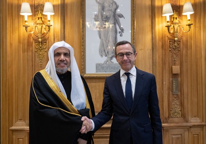 في إطار زيارة يلبّي خلالها دعوة أبرز مراكز الفكر والدراسات ذات التداول والتأثير العالمي لمناقشة عدد من مستجدات القضايا المعاصرة ذات الصلة برسالة الرابطة وإيضاح الموقف الشرعي منها