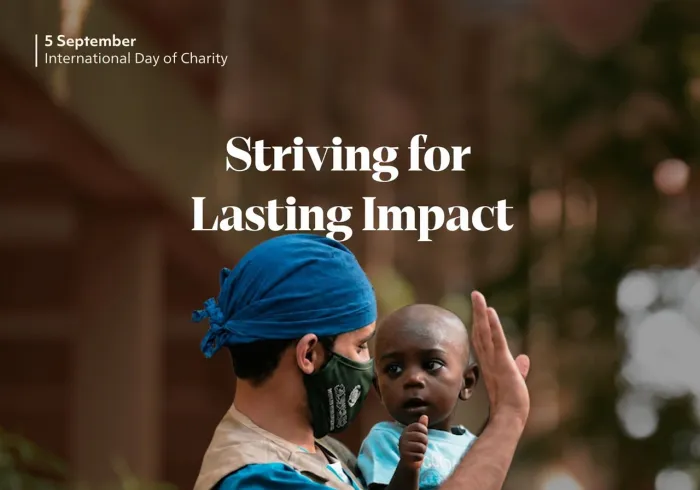 On the International Day of Charity, we reaffirm that the greatest giving is that which leaves a lasting impact and extends its benefits to all.