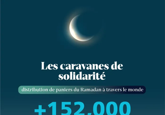 Les paniers du Ramadan sont un don qui se renouvelle tout au long du mois de la miséricorde et de la solidarité.