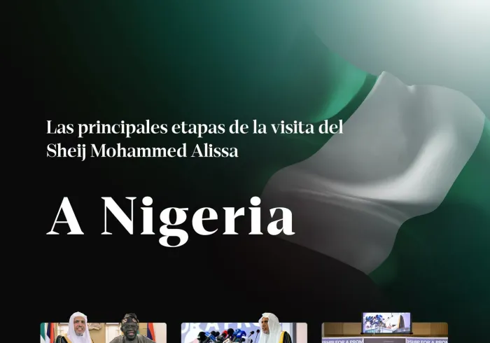 Las principales etapas de la visita a Nigeria del Sheij Mohammed Alissa , Secretario General y Presidente del Consejo de Ulemas