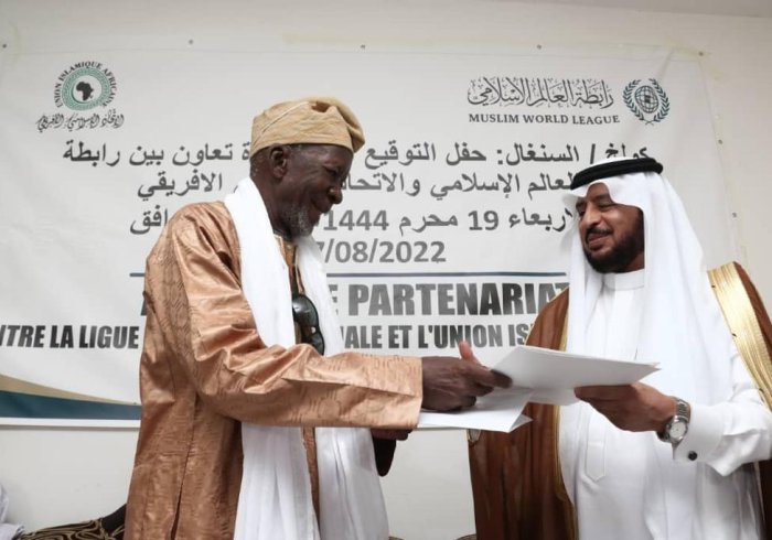 Establishing first West African Scholars Council under MWL umbrella and Senegalese government auspices