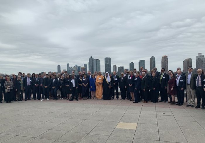 The Muslim World League brings together individuals from different religions through dialogue and mutual respect