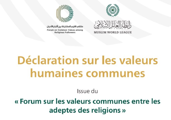 Déclaration sur les valeurs humaines communes