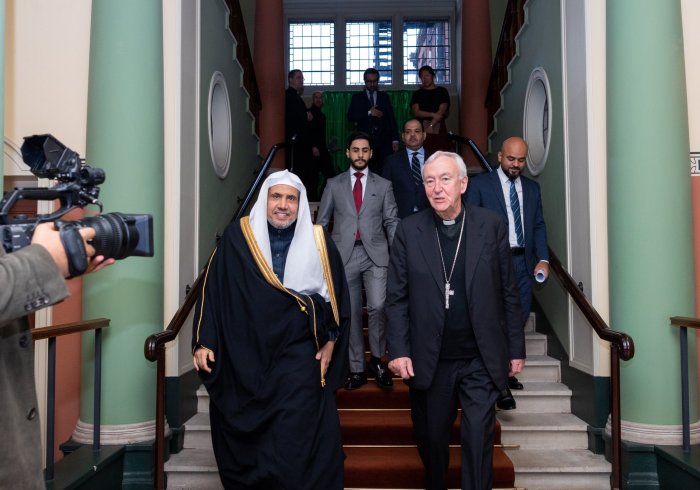 Sekjen LMD, Syekh Dr.Mhmd Alissa bertemu dengan Uskup Agung Westminster, Kardinal Vincent Collins di London.