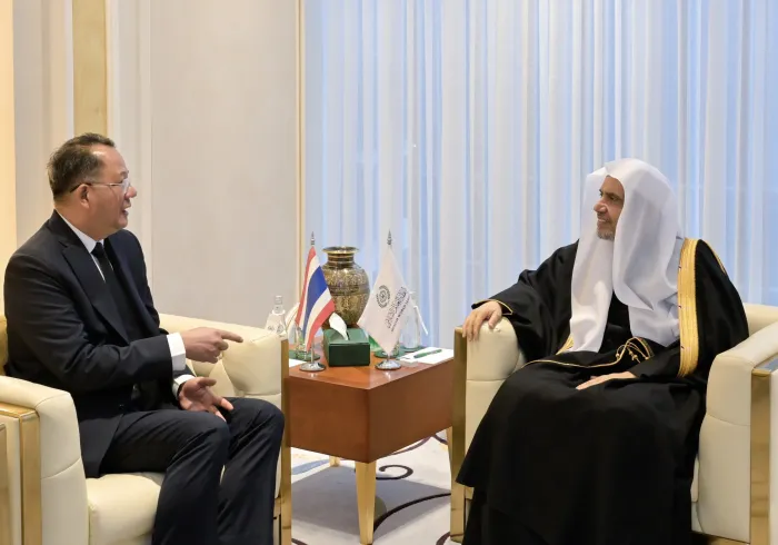 H.E. Sheikh Dr. Mohammed Al-Issa, met with H.E. Mr. Darm Boontham, Ambassador of the Kingdom of Thailand to the KSA