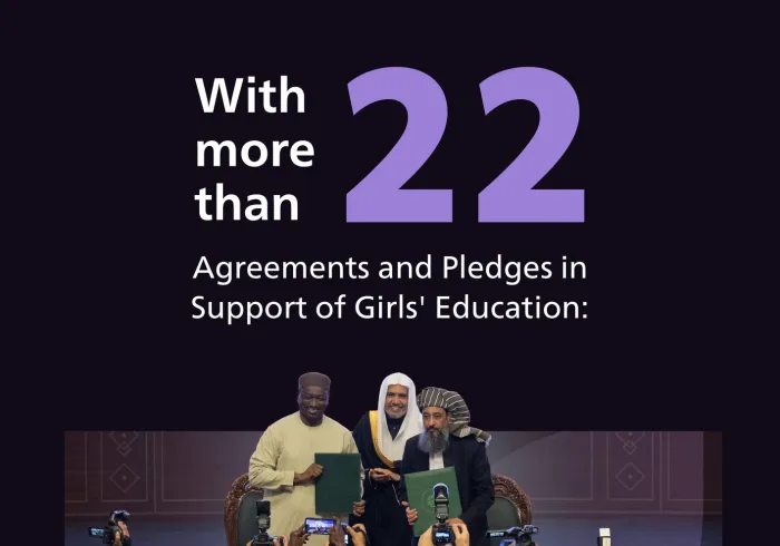 A commitment to them on Education Day, for they are the educators of generations and the counterparts of men; the International Partnerships Platform for Girls’ Education continues its efforts to bring education to them