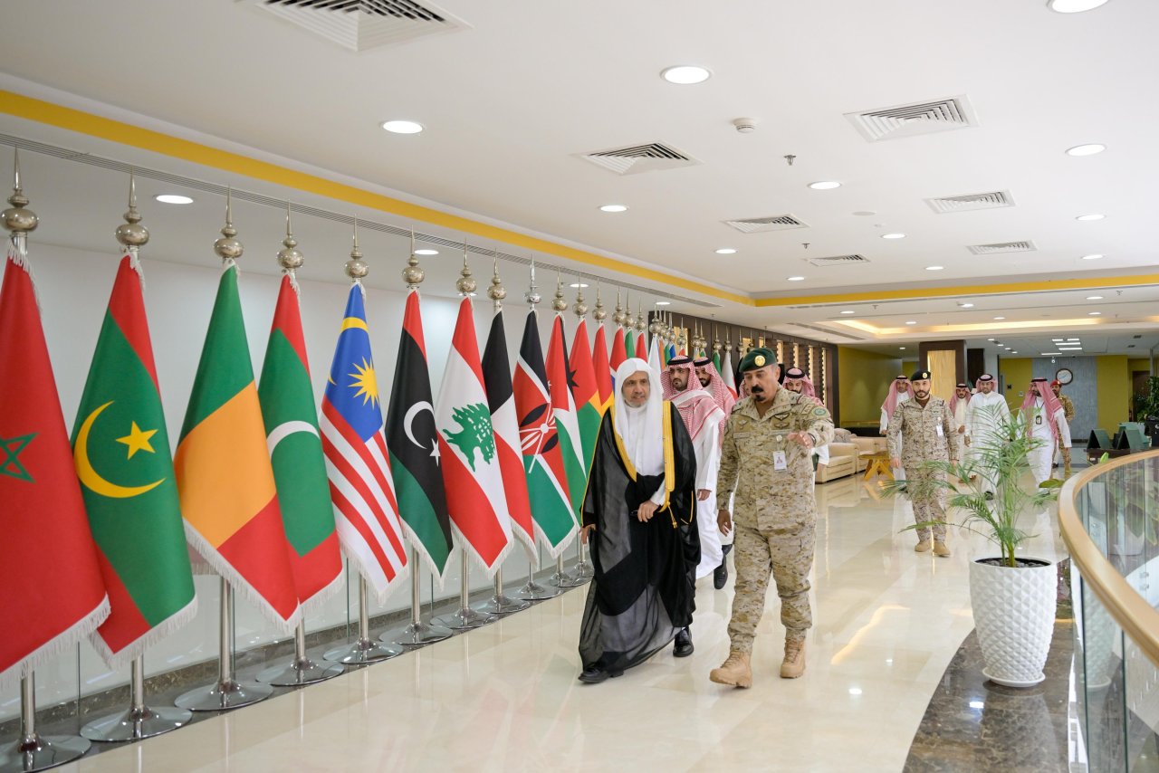 الأمين العام لرابطة العالم الإسلامي يحاضر في مقرّ &quot;التحالف الإسلامي العسكري لمحاربة الإرهاب&quot;