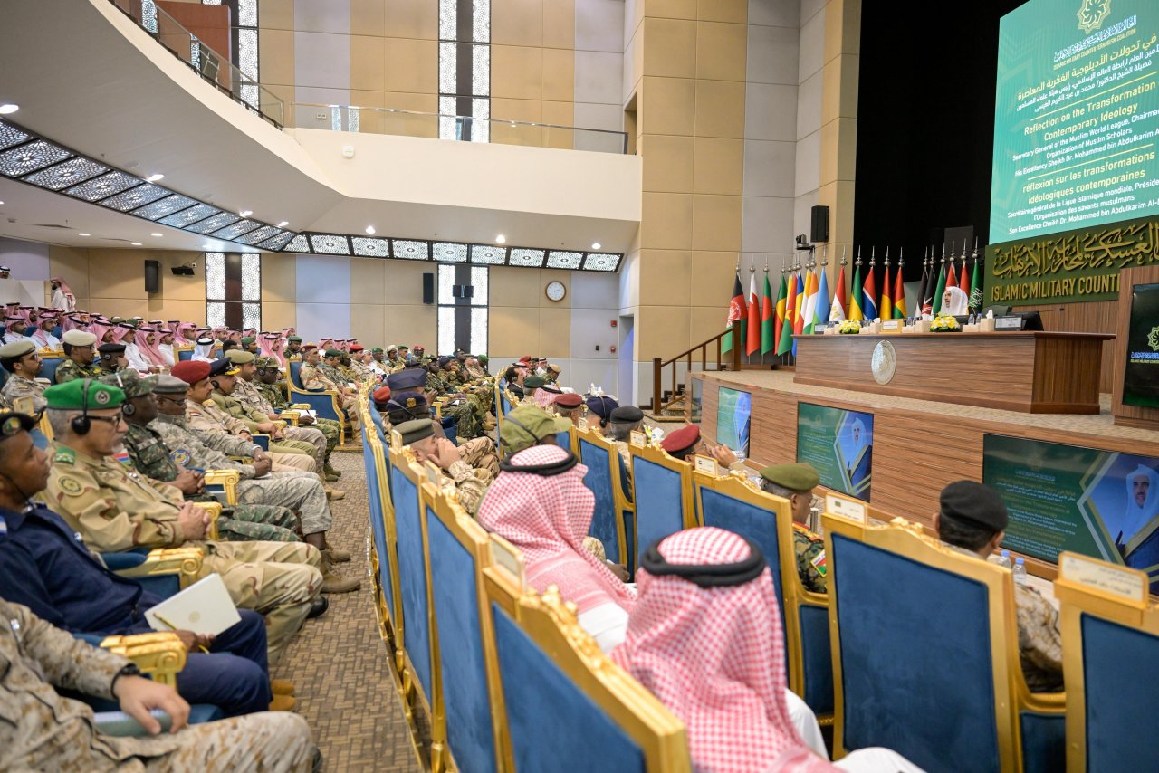 الأمين العام لرابطة العالم الإسلامي يحاضر في مقرّ &quot;التحالف الإسلامي العسكري لمحاربة الإرهاب&quot;
