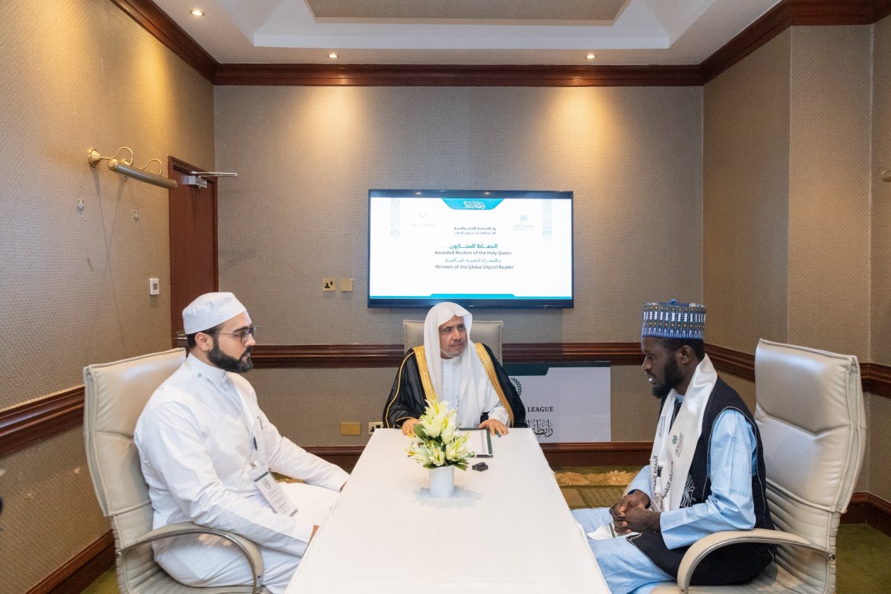 The Global Electronic Maqra'a (Recitation Platform), affiliated with the MWL:    It has provided services related to the Noble Qur’an for Muslims worldwide. In record time, the number of beneficiaries has reached nearly 60,000, including 284 men and women