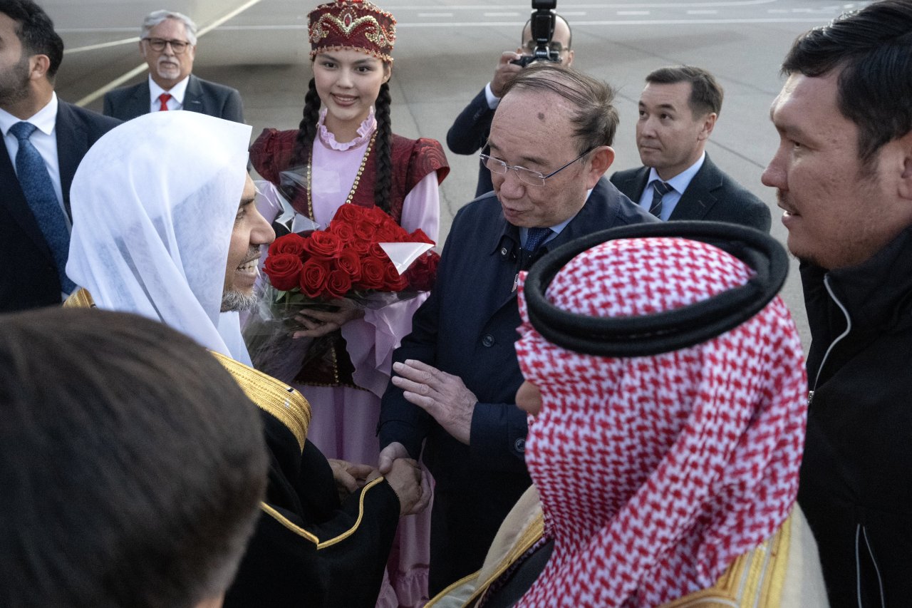 At the invitation of the government to hold a series of high-level meetings and events related to the missions of the Muslim World League (MWL), in line with its global message: