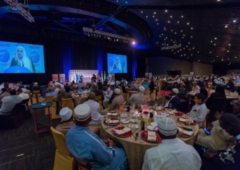 His Excellency-Secretary General talking in Durban's MWL conference "Isolation creates Hatred & generates extremism & counter-extremism"