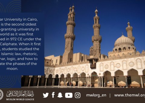 Al-Azhar University in Cairo, Egypt is the second oldest university in the world as it was first established in 972 CE under the Fatimid Caliphate