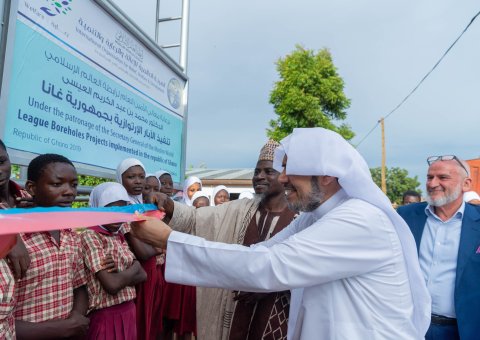 In Ghana, MWL constructed wells to provide fresh drinking water