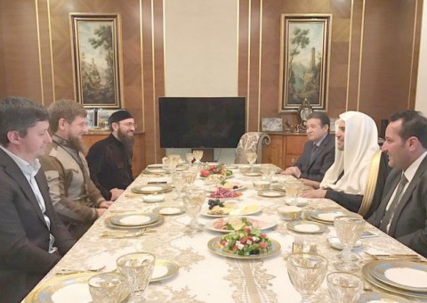 The MWLs Secretary General meets the President of Chechnya and the Grand Mufti of Grozny