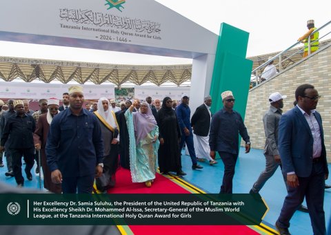 Africa is witnessing historic Quranic initiatives launched by the Muslim World League, in the presence of His Excellency Sheikh Dr. Mohammed Alissa, Secretary-General of the Muslim World League and Chairman of the Organization of Muslim Scholars