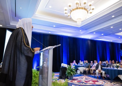 Yesterday evening, the renowned Duke University in the United States hosted a lecture delivered by His Excellency Sheikh Dr. Mohammed Al-issa 