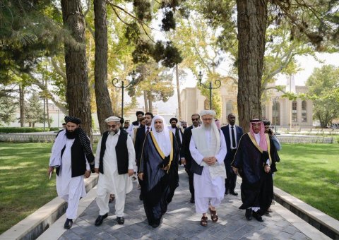 On the Occasion of the First Official Visit of the MWL to Kabul  Deputy Prime Minister of Afghanistan Hosts Official Luncheon in Honor of H.E. Sheikh Dr. Mohammed Al-Issa, Secretary-General of the MWL