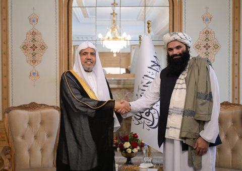 Sekretaris Jenderal Liga Muslim Dunia Bertemu Menteri Luar Negeri dan Menteri Dalam Negeri Afghanistan di Kabul