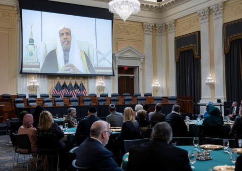 رابطة العالم الإسلامي تجمع ممثلي الأديان وصانعي السياسات في حفل إفطار رمضان الأول من نوعه بالكونغرس الأمريكي