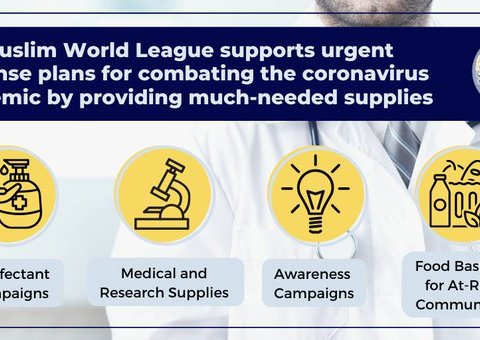 The Muslim World League has provided critical support to countries around the world to facilitate the fight against the coronavirus pandemic