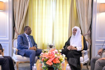 Cheikh Mohammed Alissa Secrétaire général, a reçu à sa résidence, à New York, M. Macky Sall, ancien président de la République du Sénégal