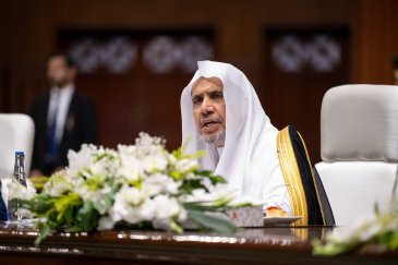 Yang Mulia Sekretaris Jenderal Liga Muslim Dunia, Ketua Organisasi Ulama Muslim, Syekh Dr. Mohammed Alissa , membuka Forum Ulama Pakistan Kedua dengan tema: "Koordinasi Sikap dan Kesatuan Suara."