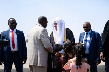 وصل معالي الأمين العام، رئيس هيئة علماء المسلمين، الشيخ د.⁧‫محمد العيسى‬⁩ ‬⁩ إلى جمهورية السودان