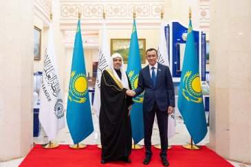 استضاف برلمان كازاخستان، في مقرّه بالعاصمة "أستانا"، معاليَ الأمين العام، رئيس هيئة علماء المسلمين، فضيلة الشيخ د. محمد العيسى