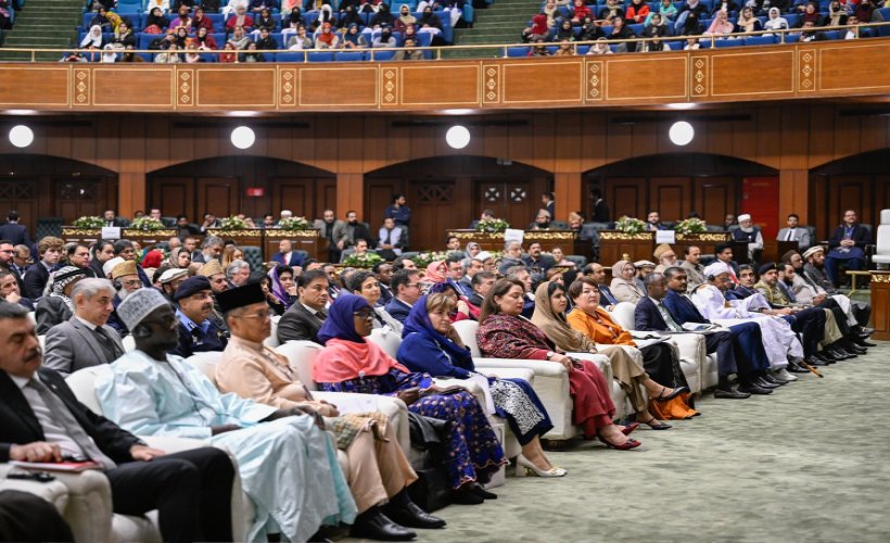 Secretary General, President Organization of Muslim Scholars Sheikh Mohammed Al-Issa at the launch of #GirlsEducation in Muslim Societies conference from Pakistan's capital Islamabad: