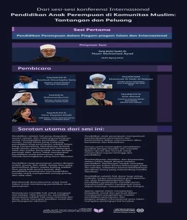 "Pendidikan adalah Pemberdayaan"  Mari kita simak hal-hal penting yang dibahas dalam sesi pertama Inisiatif Pendidikan Anak Perempuan di komunitas Muslim, serta hasil-hasil utamanya: