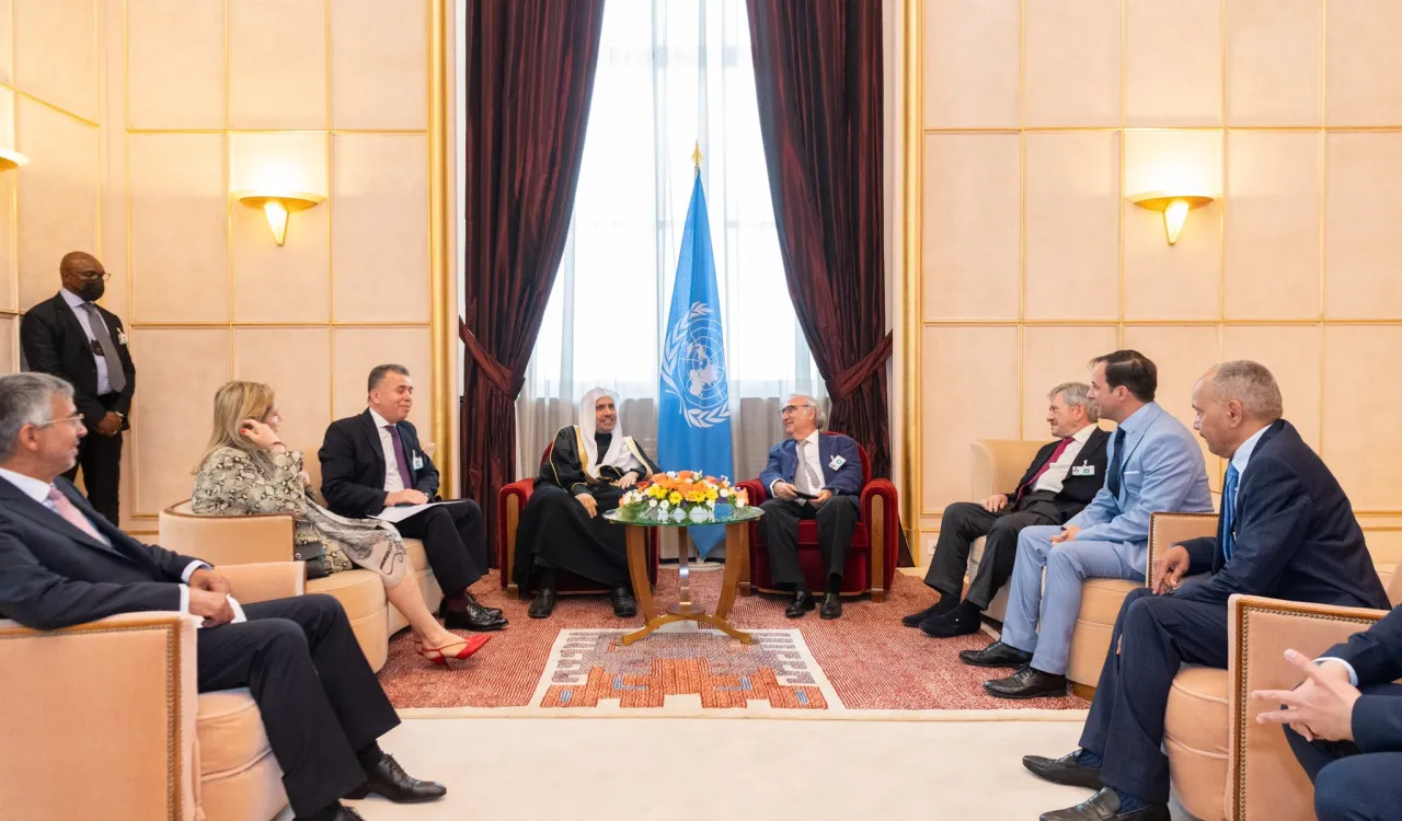 اقوام متحدہ کی طرف سے ڈاکٹر محمد العیسی کے لئے اپنی پیس یونیورسٹی کے ذریعے سے ڈاکٹریٹ ڈگری کا اجرا