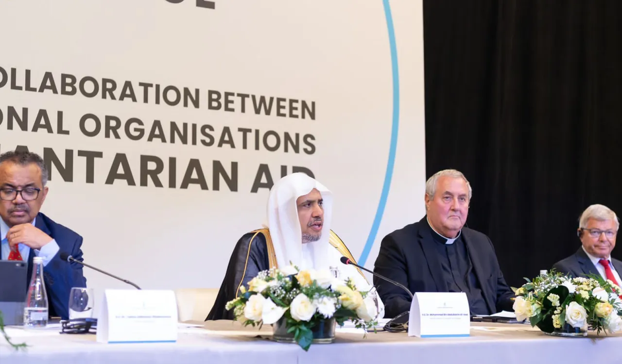 Muslim World League is the guest of honor of the 1st meeting of heads of international organizations active in humanitarian work