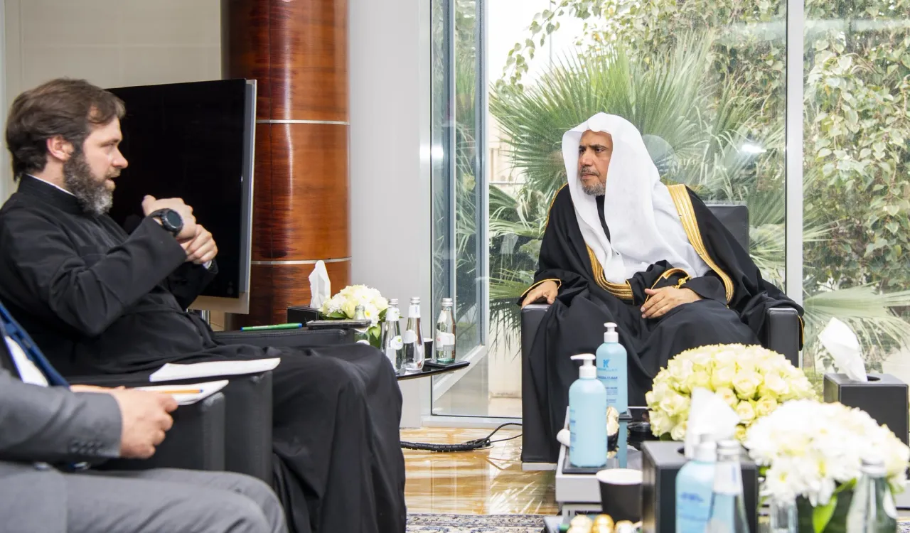 MohammadAlissa a reçu Grégory Matrosov Prdt du Conseil russe des patriarches pour les relations islamiques qui lui a transmis les salutations du Grand Patriarche de Russie ainsi que sa gratitude pour ses efforts afin de promouvoir l’harmonie des religions et des cultures.