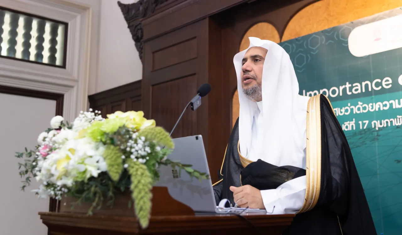 His Excellency Dr. Mohammad Alissa gave a lecture this morning called, "The Alliance of Civilizations," at Kings University