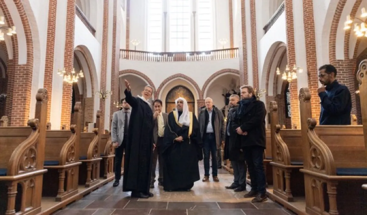 In Denmark, HE Dr. Mohammad Alissa toured Roskilde Cathedral & engaged with church leaders on MWL's interfaith efforts in the country and across borders