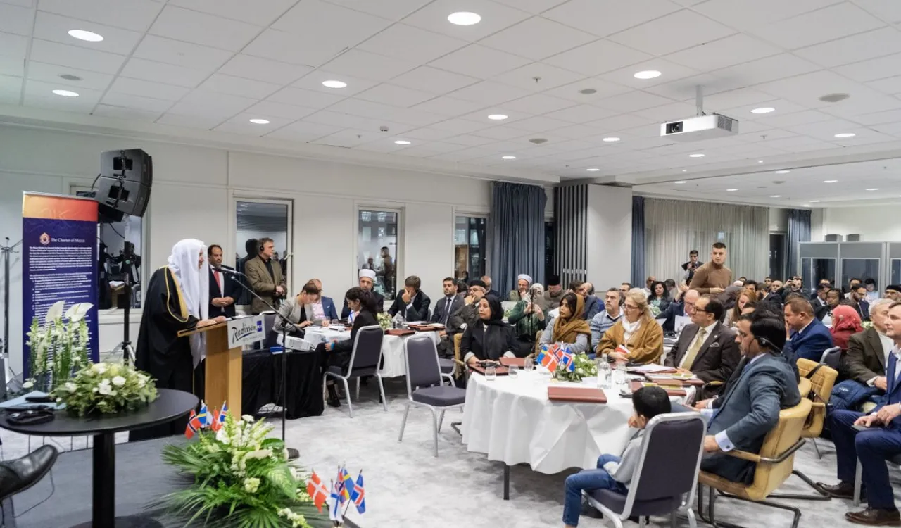 HE Dr.Mohammad Alissa brought MWL's message on the importance of unity to Norway