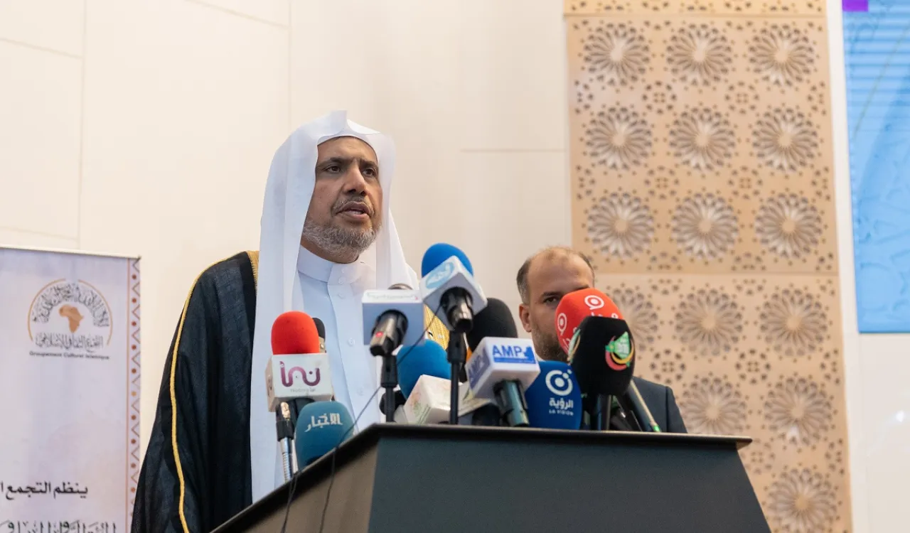 MohammadAlissa lors de la conférence sur la biographie du Prophète(paix sur lui) à Nouakchott :
