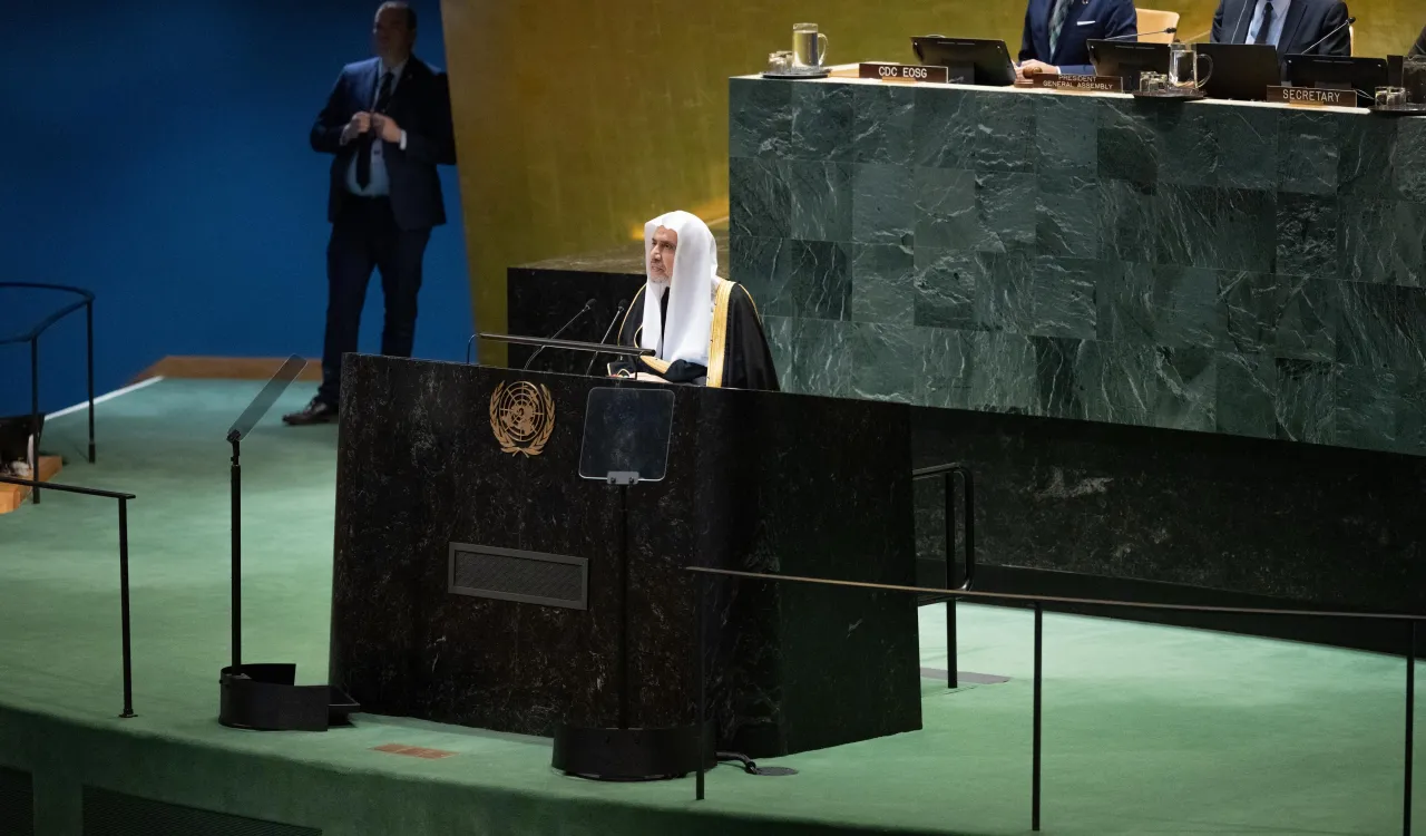 With an official invitation from the Chairman of the United Nations General Assembly to deliver "in-person" and "original" speeches
