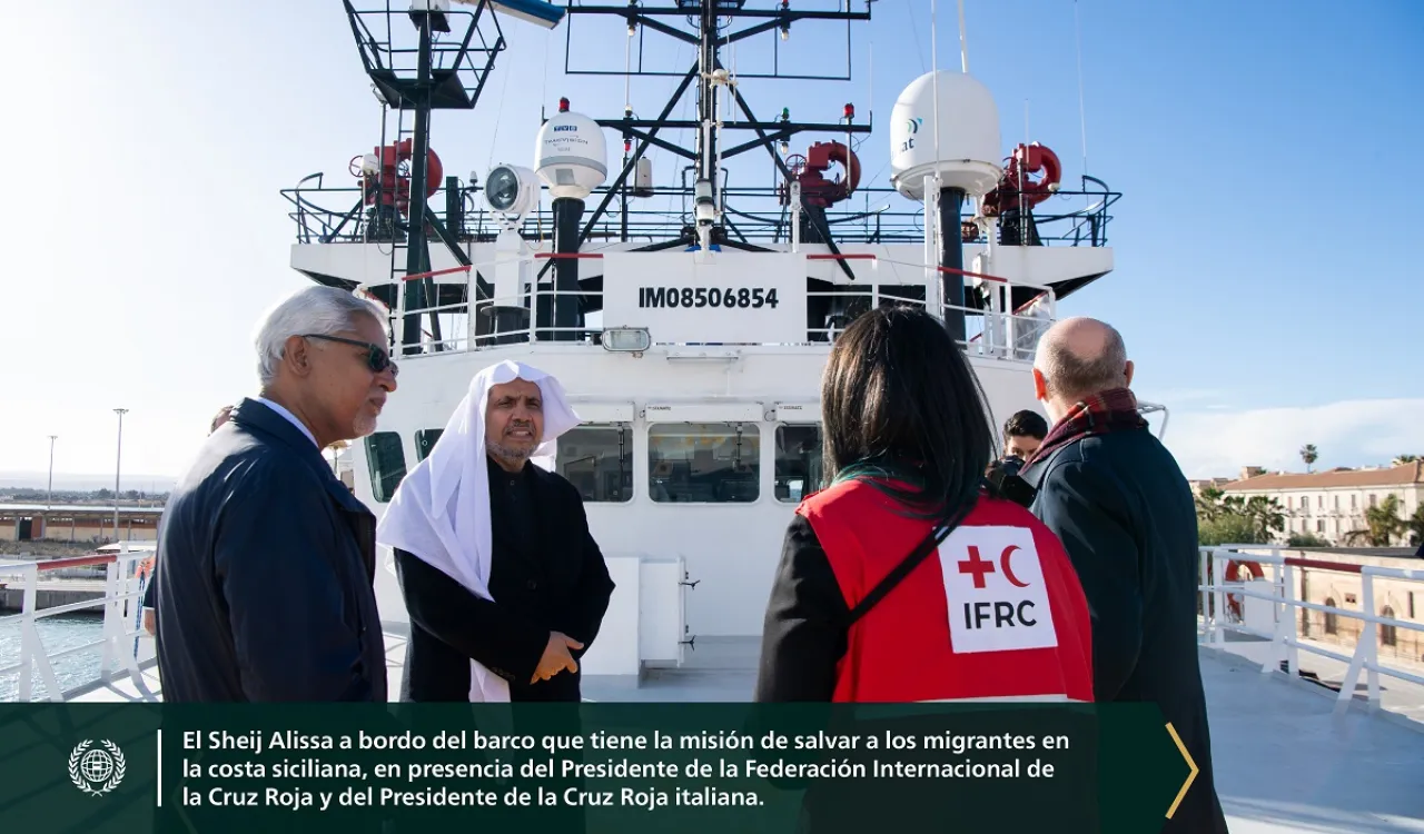 El primer evento de su tipo: Confirmación del acuerdo de asociación estratégica a bordo del Ocean Viking, el barco humanitario más famoso del mundo: