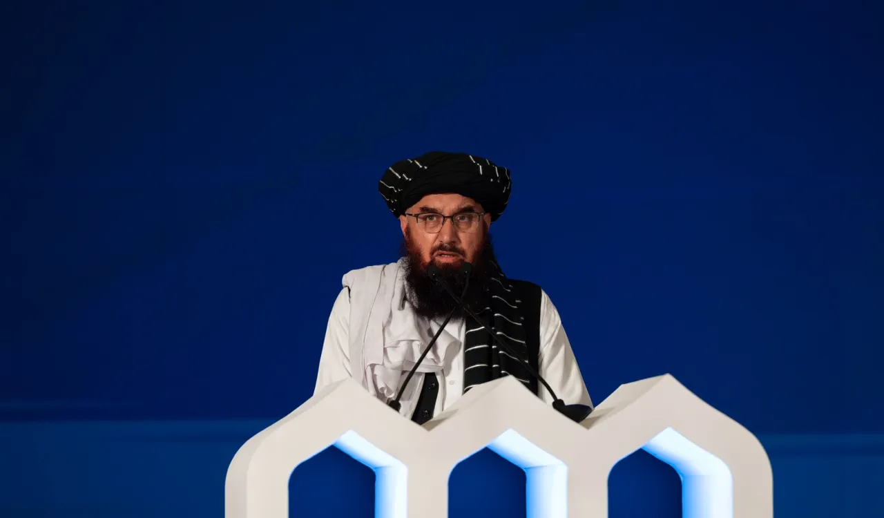 افغانستان کے وزیر عدل، عزت مآب مولوی عبد الحکیم شرعی، اسلامی مکاتب فکر کے درمیان پل کانفرنس کے دوسرے ایڈیشن کے افتتاحی اجلاس سے خطاب کرتے ہوئے: