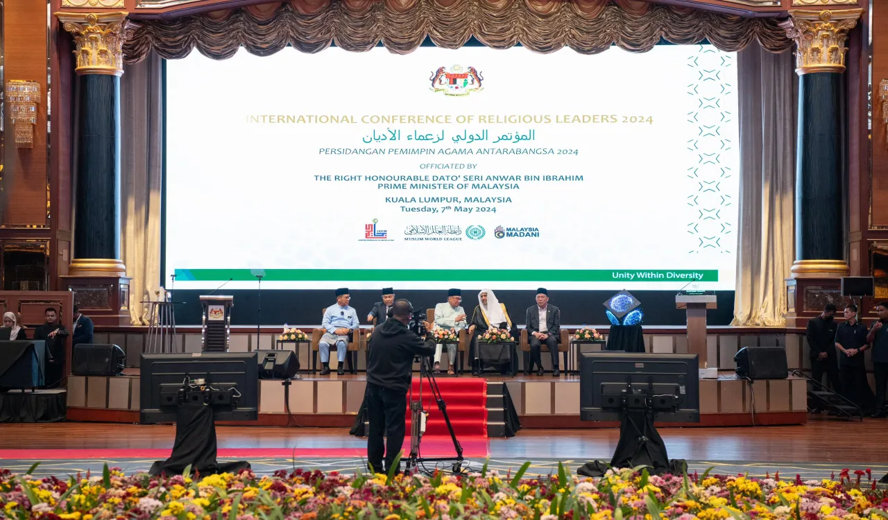 In the largest religious stance in solidarity with the martyrs of Gaza, the International Conference of Religious Leaders was launched in Kuala Lumpur