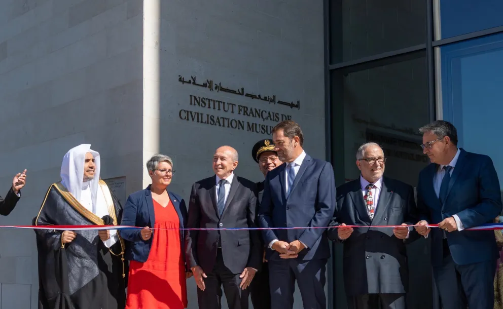 Le D. Mohammad Alissa a  participé avec le Ministre de l’intérieur M. Christophe Castaner à l’inauguration de l’Institut français de civilisation musulmane à Lyon qui est considéré comme l’un de plus grand de ce genre en France.