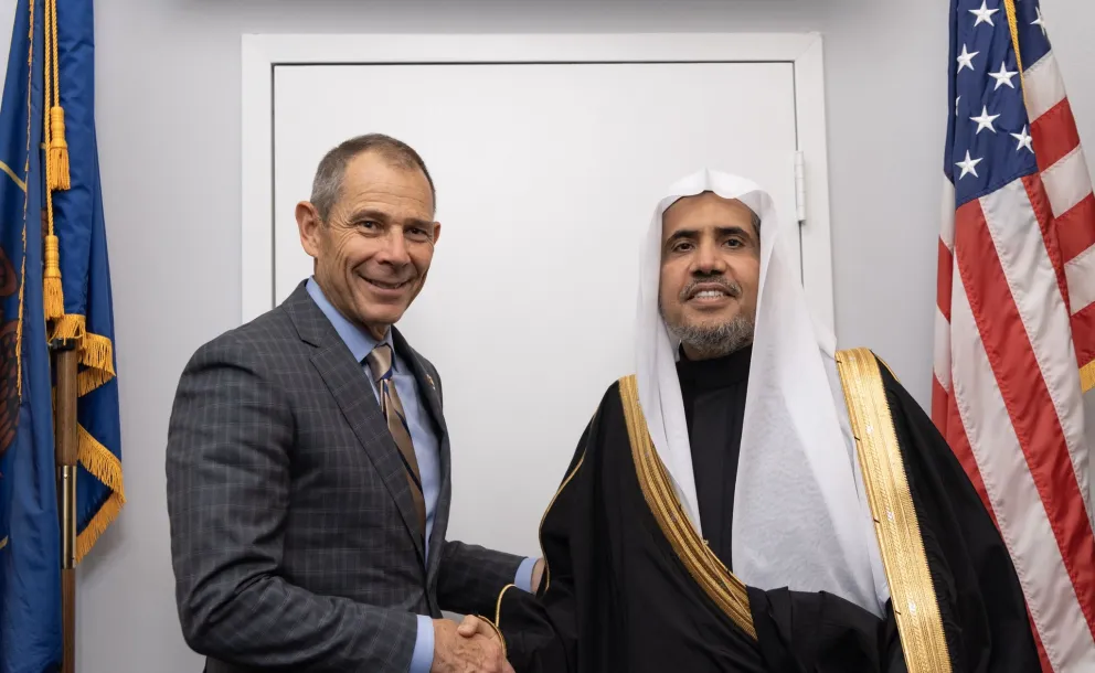 Au siège du Congrès américain le D.Mohammad Alissa a été reçu par l’adjoint John Curtis.