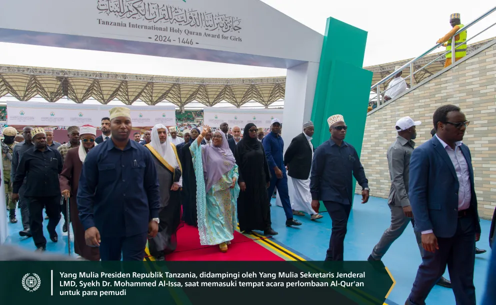 Acara pertemuan Al-Qur'an terbesar di benua Afrika untuk menghormati "para hafizah Al-Qur'an"