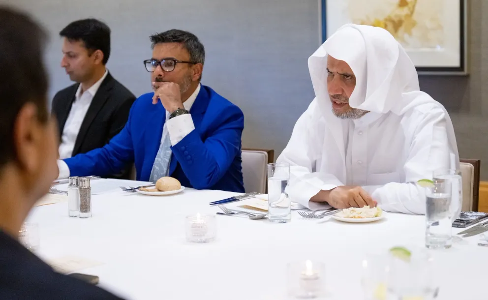 Sejumlah pengusaha dan eksekutif bisnis dari Silicon Valley bertemu dengan Yang Mulia Sekretaris Jenderal LMD, Ketua Organisasi Ulama Muslim, Syekh Dr. Mohammed Alissa