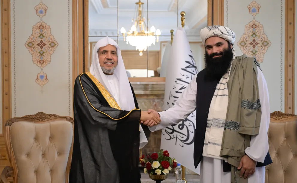 Le Secrétaire général de la Ligue islamique mondiale rencontre les ministres afghans des Affaires étrangères et de l’Intérieur à Kaboul