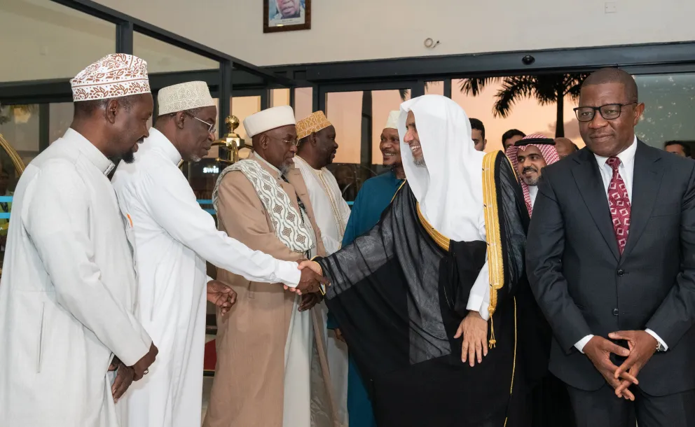 Yang Mulia Sekretaris Jenderal LMD, Syekh Dr. Mohammed Alissa, tiba di Dar es Salaam, Tanzania