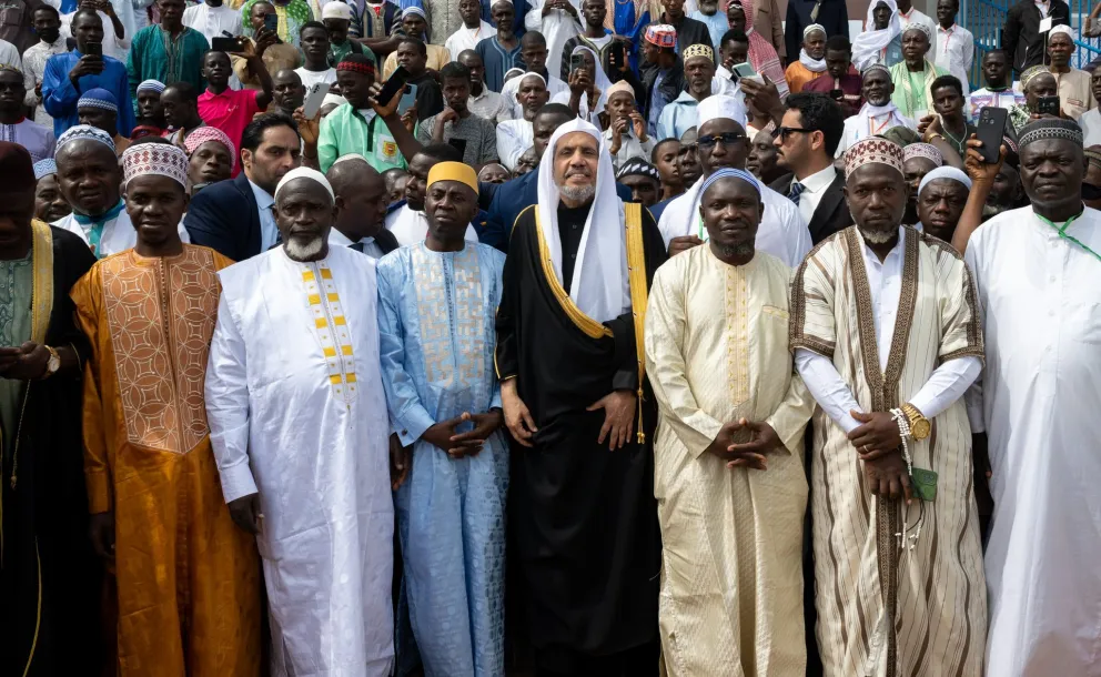 Voici des images du lancement du concours de mémorisation du Coran de la Ligue islamique mondiale pour l’Afrique de l’Ouest, qui a eu lieu au stade Lino Correia, dans la capitale de la République de Guinée-Bissau.