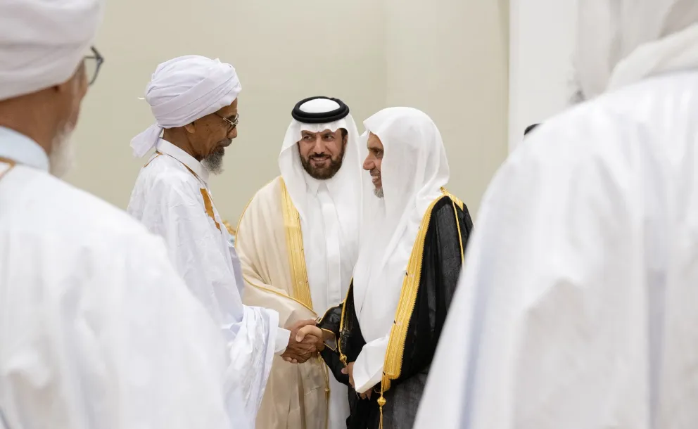 For the inauguration of the Museum of the Prophet’s Biography in Nouakchott, His Excellency Sheikh Dr. MohammedAlissa, Secretary-General of the MWL